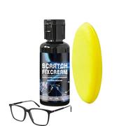 Remover De Rasguño Para Anteojos - 8.2x2.9x3 Cm De Lente Portátil Spray | Remover De Rasguño De Vidrio Con Esponja | Cleaner De Vidrio Anti-scratche Para Lentes De Lectura, Gafas De Sol Y Lentes Óptic