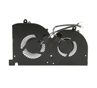 Remplacement du ventilateur CPU GPU pour GS75 P75 MS 17G1 MS 17G2, ventilateur de refroidissement pour ordinateur portable avec connecteur à 4 broches, CC 5 V 0,5 A en alliage (Ventilador de GPU)