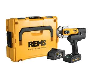 Rems Mini-Press AC 22V Li-Ion accu perstang in L-Boxx (1x 1,5Ah accu)