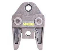 REMS Mordaza de prensa V o M para batería & Power Press para prensar accesorios (Viega, cobre, acero inoxidable, acero C), tamaño: 15, acabado: V