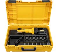 REMS Power-Press SE Basic-Pack XL-Boxx 572113 R220 - Prensa radial eléctrica para hacer conexiones de prensado, alicates de prensado, herramienta de prensado