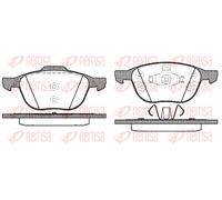 REMSA Forros de Freno Delantero para Ford Kuga I C-Max II Volvo V40 Hatchback