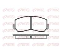 REMSA Juego de pastillas de freno Delantero 0094.40 Juego de pastillas de freno Compatible con MITSUBISHI PAJERO II V3W, V2W, V4W PAJERO I L04G, L14G PAJERO I Canvas Top L04G GALANT I A12