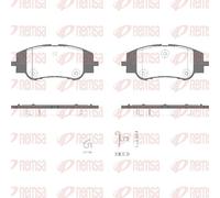 REMSA Juego de pastillas de freno Delantero 1994.00 Juego de pastillas de freno Compatible con PEUGEOT 208 II Hatchback UB, UP, UW, UJ 2008 II P24, UD, US, UY, UK, CITROËN C4 III BA, BB, BC, DS