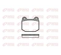 Pastillas de freno Eje delantero 0014.20 REMSA para OPEL LOTUS
