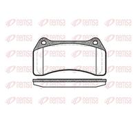 Pastillas de freno Eje delantero 0895.00 REMSA para JAGUAR S-TYPE II XK 8 Coupé