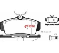 REMSA Juego de pastillas de freno Delantero con accesorios con muelle 0704.00 Juego de pastillas de freno Compatible con MERCEDES-BENZ VIANO W639, NISSAN ALMERA II Hatchback N16