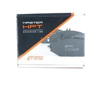 REMSA Juego de pastillas de freno Delantero con contacto avisador de desgaste con accesorios 0144.32 Juego de pastillas de freno Compatible con RENAULT SUPER 5 B/C40 TWINGO I C06 5 122