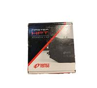 REMSA Juego de pastillas de freno Delantero preparado para indicador de desgaste con accesorios con muelle 0979.00 Juego de pastillas de freno Compatible con LAND ROVER Range Rover III L322