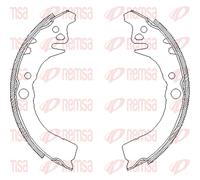 REMSA Juego De Zapatas De Freno Traseras Para Daihatsu Sirion Move L6_ L9_
