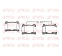 REMSA Juego Pastillas Freno Delanteras Alfa Romeo 159 Sportwagon 0666.22