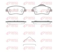 REMSA Pastillas Freno Juego de Discos Aje Delantero para Volvo XC40 536