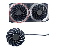 REMSEY Ventilador de refrigeración Compatible con MSI Radeon RX 6700 XT Mech 2X RX6600 XT RTX3060 3080 3070 Ventus 95MM 4PIN PLD10010S12HH GPU Ventilador de Tarjeta gráfica Kindly (Color : A)