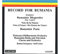 Remus Georgescu - "Record for Rumania" / Enescu: Rumanian Rhapsodies no's 1 & 2; Voix de la Nature; Rumanian Poem op.1