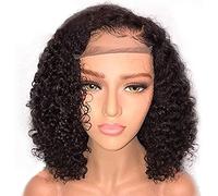 Remy brasileño natural ondulado ondulado bob bob cordón pelucas delanteras delanteras para las mujeres negras pelucas de encaje sin glóbulos con cabello para bebé Peluzal completo Planera natural del
