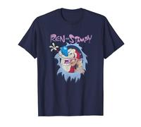 Ren and Stimpy Best Frienemies Title Poster Camiseta