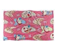 REN and Stimpy REN & Stimpy Pattern Manta súper Suave con Tacto Sedoso - 91 x 147 cm