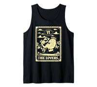 REN and Stimpy The Lovers Tarot Card Design Funny Cartoon Camiseta sin Mangas