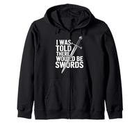 REN Faire Me dijeron Que habría Espadas Sudadera con Capucha
