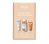 Ren Glow Un Paso Más Allá Set Máscara 15ml, Tónico 50ml Crema Para Dormir 10ml