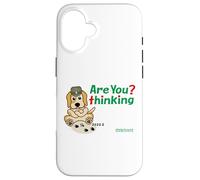 REN-World 19 de Sherlock Beagle Dog: Kawaii Are You Thinking? Carcasa para iPhone 16