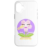 Ren-World 35 por LALA, Grass de corazón: You can receive Happy Beam. Carcasa para iPhone 16 Plus