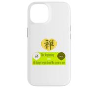 Ren-World 43 Zen Munch-4/5 Munch Zen Munk Zen Munk El comienzo de la seguridad de todas las cosas, infinito universo nacimiento, sin extinción Providencia Carcasa para iPhone 14