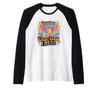 Renacer en Cada Libro Que Leo Fénix Fantasy Camiseta Manga Raglan