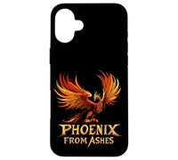 Renacer en fuego como un verdadero atuendo de fénix Carcasa para iPhone 16 Plus