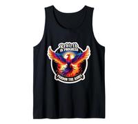 Renacimiento En Progreso Perdón Las Cenizas Phoenix Rising Reborn Camiseta sin Mangas