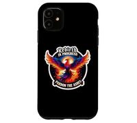 Renacimiento En Progreso Perdón Las Cenizas Phoenix Rising Reborn Carcasa para iPhone 11