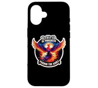 Renacimiento En Progreso Perdón Las Cenizas Phoenix Rising Reborn Carcasa para iPhone 16