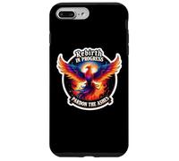 Renacimiento En Progreso Perdón Las Cenizas Phoenix Rising Reborn Carcasa para iPhone 7 Plus/8 Plus