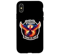 Renacimiento En Progreso Perdón Las Cenizas Phoenix Rising Reborn Carcasa para iPhone X/XS