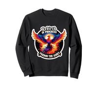 Renacimiento En Progreso Perdón Las Cenizas Phoenix Rising Reborn Sudadera