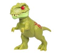Renacimiento Jurassic World Dino Rampage Heroes of Goo JIT Zu Tyrannosaurus Rex, súper Suave y elástico, con Pino Rampage Action y Relleno Exclusivo GOO, 3 para coleccionar