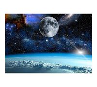 Renaiss 2.5x1.8m Universo Planeta Telón de Fondo Espacio Exterior Galaxia Estrellas Fotografía Fondo Cielo Estrellado Tema Fiesta de Cumpleaños Decoración Niños Retrato Disparo Foto Estudio Atrezzo