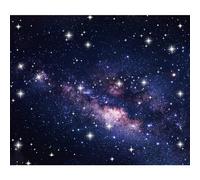 Renaiss 3x2.5m Fondo de Cielo Estrellado de Galaxia Universo Estrellas del Espacio Exterior Fondo de fotografía Baby Shower niños decoración de Fiesta de cumpleaños Accesorios de fotografía Vinilo