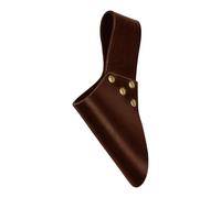 Renaissance Belt Pouch, Medieval Sheath Bag, Leather Belt Holster, Vintage Pirate, Knight, Assassin Accessory, Portable For Halloween Costume, Cosplay, Brown, 1 Pack