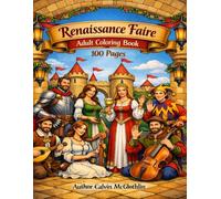Renaissance Faire Adult Coloring Book