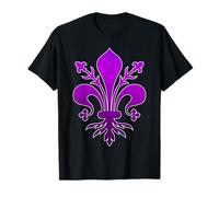 Renaissance Medici Italian Family Lily in Florence Purple Camiseta