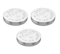 Renata 3 x 317 reloj batería Suizo hizo plata óxido 1,5 v (SR516SW