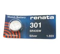 Renata 301 SR43SW - Batería Pila Redonda Reloj Pulsera