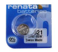 Renata 321 sin mercurio SR616SW 1,55 V óxido de plata pila de reloj