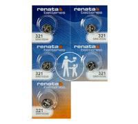 Renata 321 Watch battery - Strip of 5 Batteries