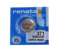 Renata 371 SR920SW - Batería para Renata (1,55 V), Color Plateado
