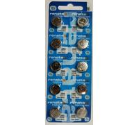 Renata 386 SR43W AG12 SR43 - Batería de botón (10 unidades)