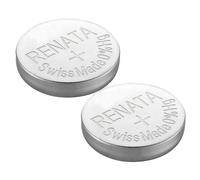 Renata 396 MF (SR726W) - Premium - Batería para reloj - Made in Swiss - Batería para reloj - 2 piezas