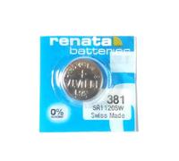 Renata Batería 381 SR1120SW PLATA 1.55V SUIZO HECHO