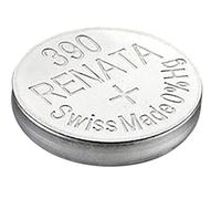 Renata - Batería Individual para Reloj, Producto Suizo, Renata 390 o SR1130SW o AG10, 1,5 V, 1 x 390 or SR 1130 SW Silver